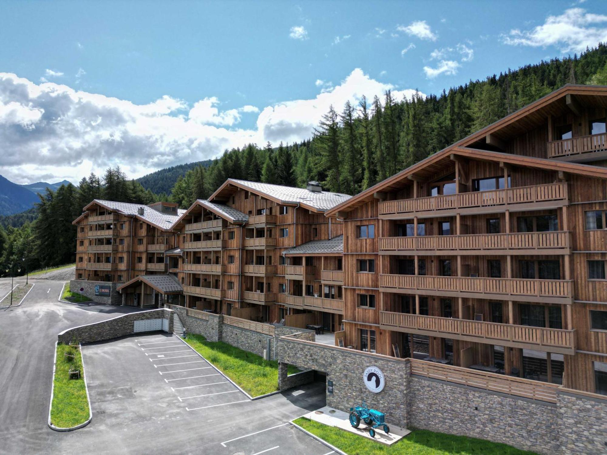 Terresens - Le Snoroc Aparthotel La Plagne Exterior foto